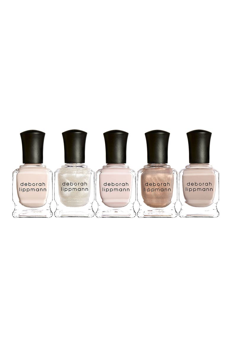 'Dancing in the Nude' Mini Nail Lacquer Set, Main, color, NO COLOR