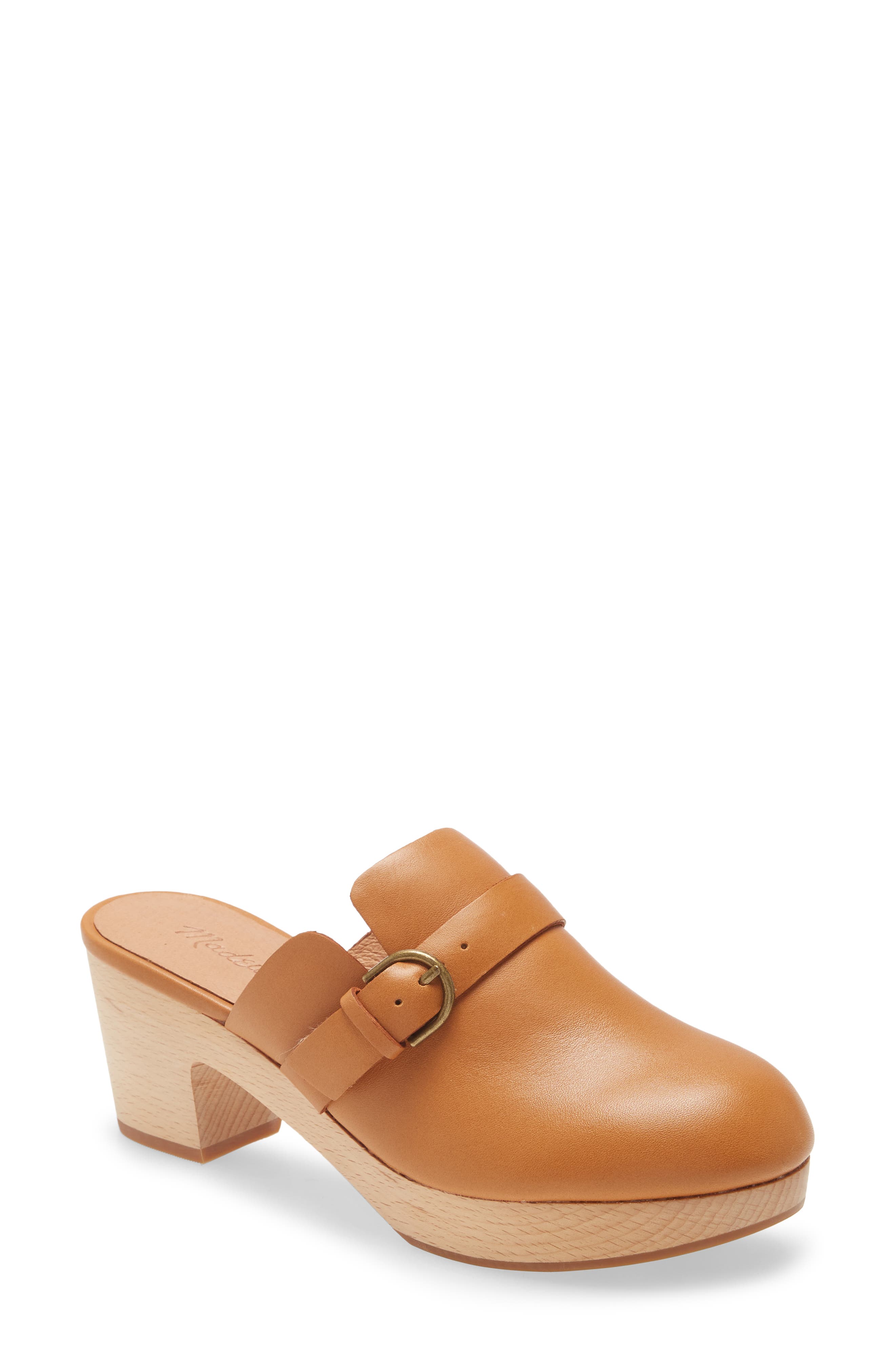 Madewell Monique Buckle Clog, Main, color, 