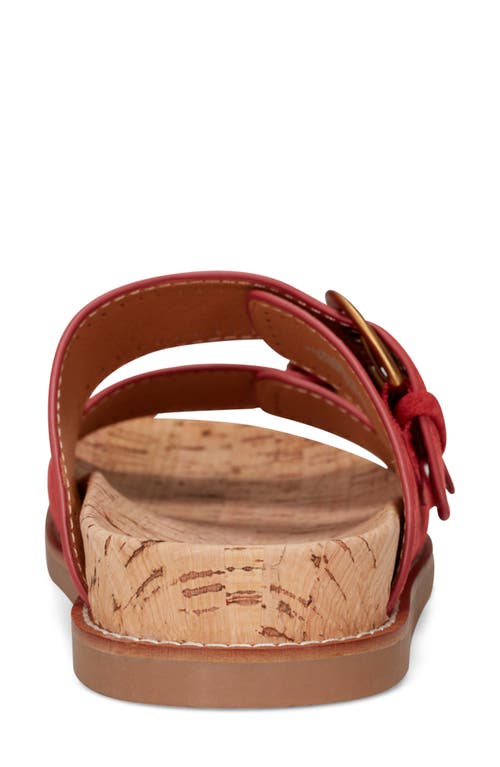 Shop Earth ® Francii Slide Sandal In Red