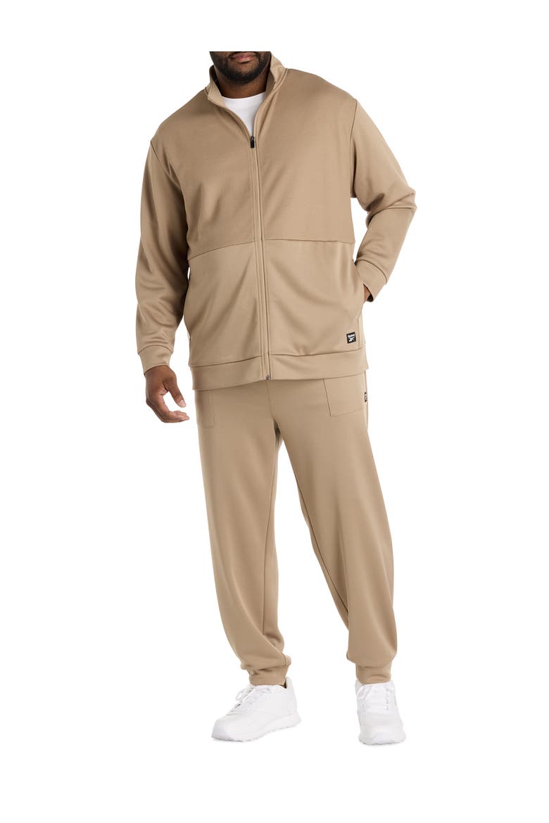 Big & Tall Birdseye Performance Double-Knit Hoodie, Alternate, color, GRAINY GREY