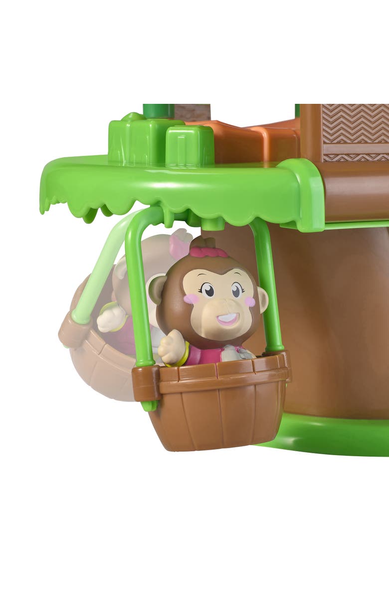 Timber Tots Tropical House Treehouse Playset, Alternate, color, Multicolored