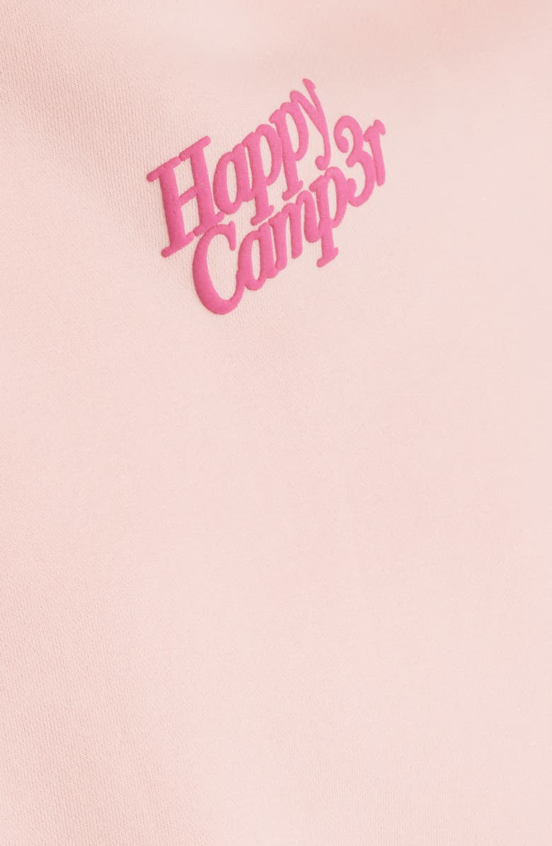 HAPPY CAMP3R Puff Series Core Logo Cotton Blend Hoodie, Alternate, color, Snowy Strawberry