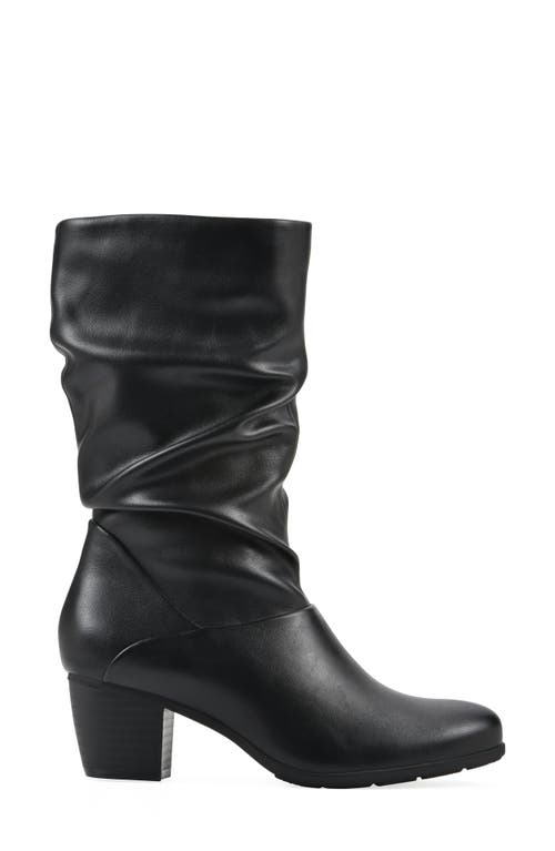 Cliffs By White Mountain Angelie Slouch Boot In Black