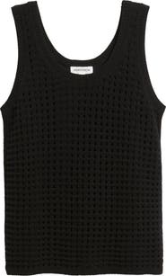 Nordstrom Mesh Stitch Sleeveless Sweater