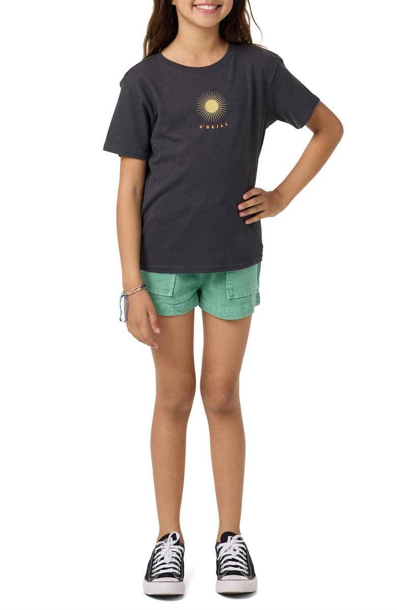 O'Neill Kids' Mystic Sun Angie Graphic T-Shirt, Main, color, 