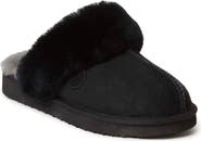 DEARFOAMS Fireside Sydney Genuine Shearling Scuff Slipper