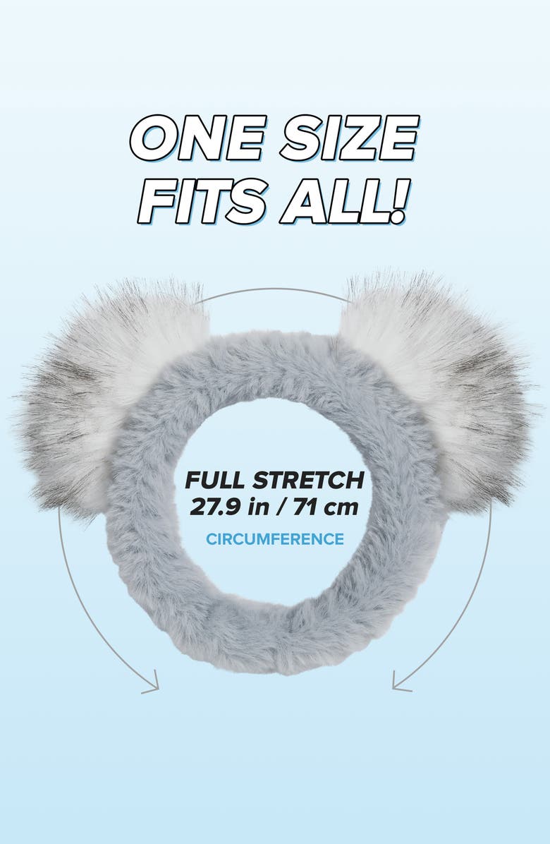 I DEW CARE Koala Skin Care Headband, Alternate, color, 