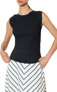 FREEMARKET Ribbed Sleeveless Knit Top
