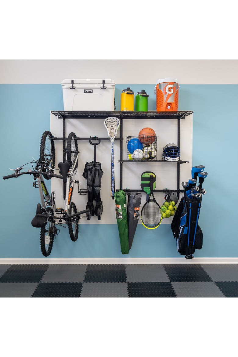 G-Sport Pro - Sports Equipment Wall Storage System - Holds 500 lbs, Alternate, color, Black