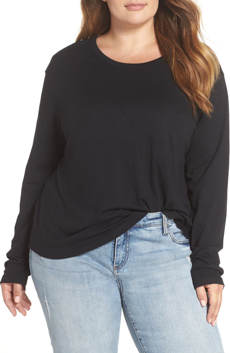 BP. Slouch Pocket Tee, Main, color, 