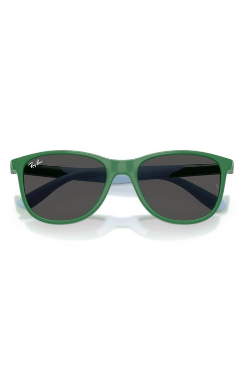 Ray Ban Ray-ban 49mm Square Sunglasses In Dark Grey/green