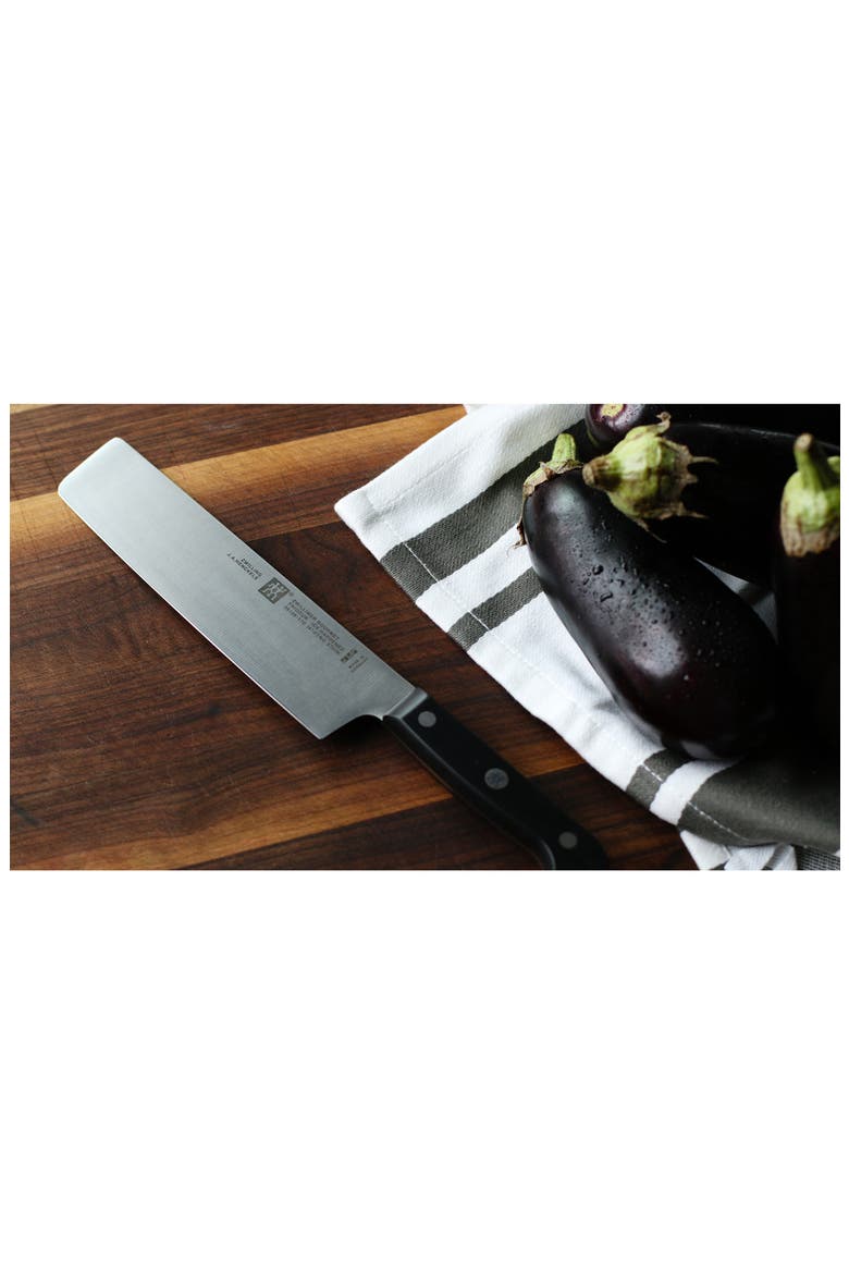 Gourmet 6.5-Inch Nakiri Knife, Alternate, color, SILVER