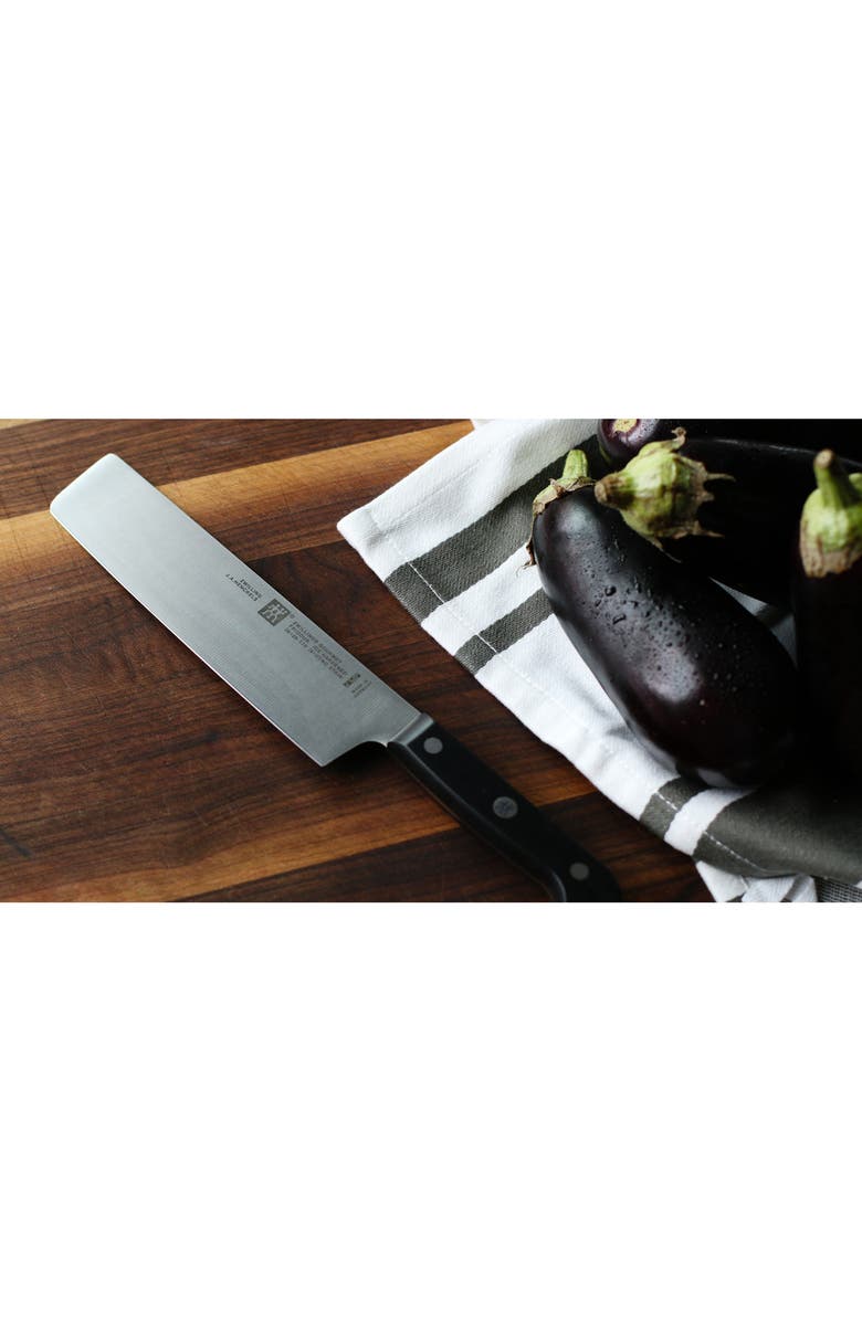 ZWILLING Gourmet 6.5-Inch Nakiri Knife, Alternate, color, Silver
