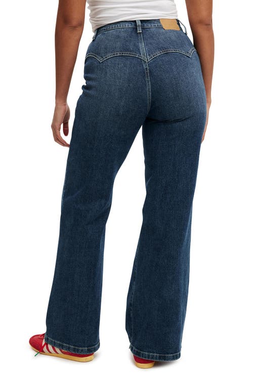 COTTON ON COTTON ON CURVY STRETCH WIDE JEAN 