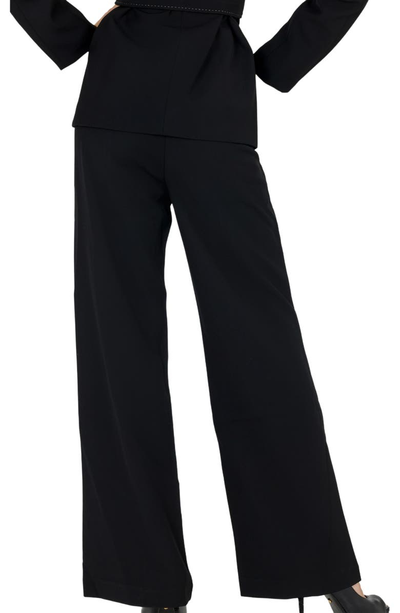 AKALIA Yena Wide Leg Pant, Alternate, color, Black