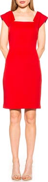 Alexia Admor Modern Cap Sheath Dress