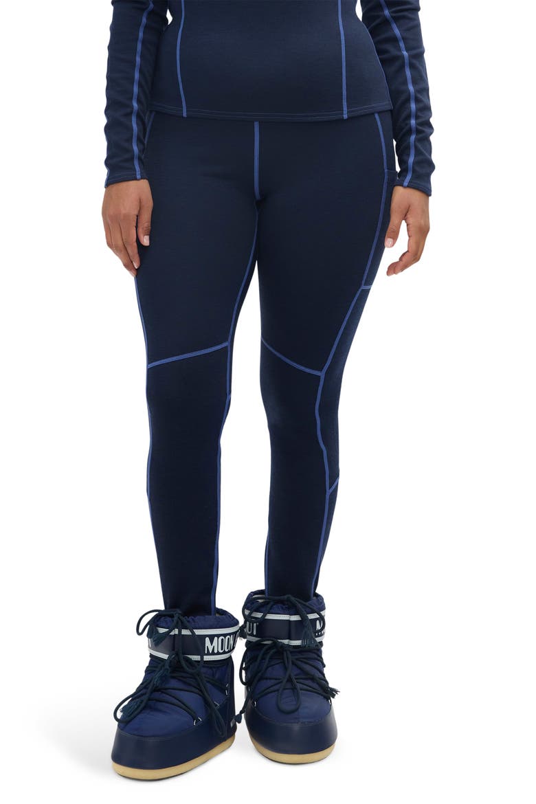 Hallie High Waist Leggings, Main, color, NAVY