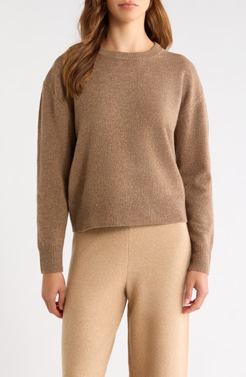 Boyfriend Relaxed Fit Stretch Merino Wool Sweater