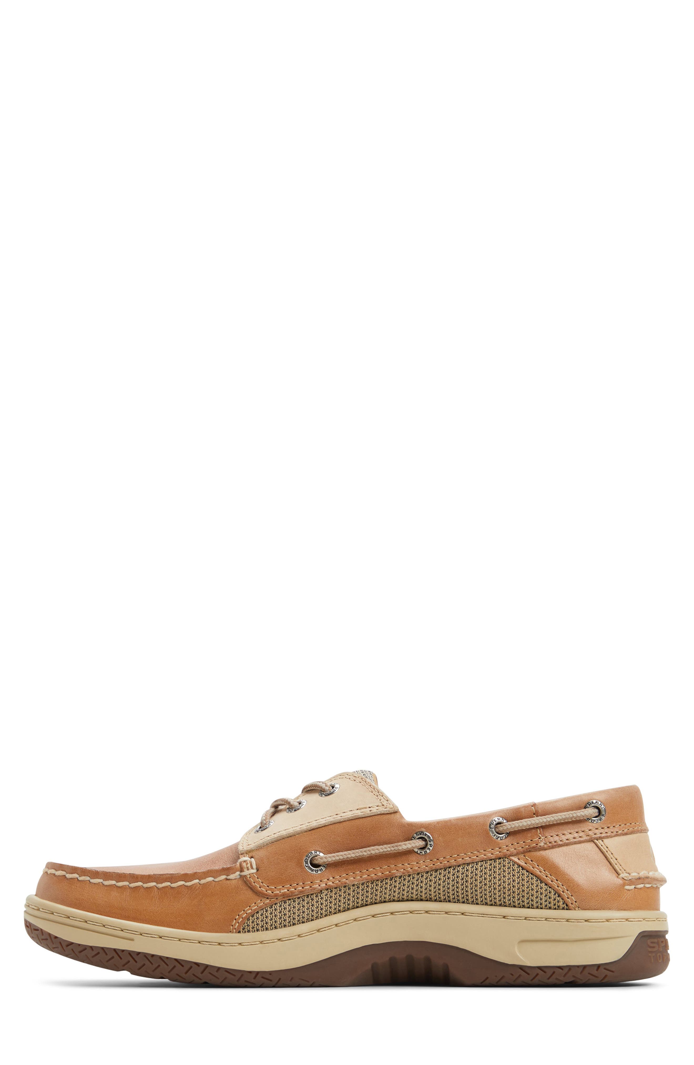 Sperry Billfish<sup>™</sup> 3-Eye Boat Shoe, Alternate, color, Light Brown