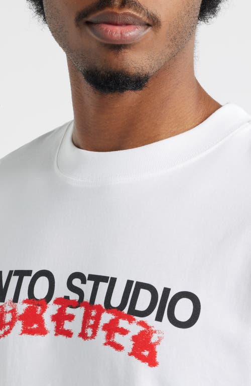 Santo Studio Forever Graphic T-shirt In White