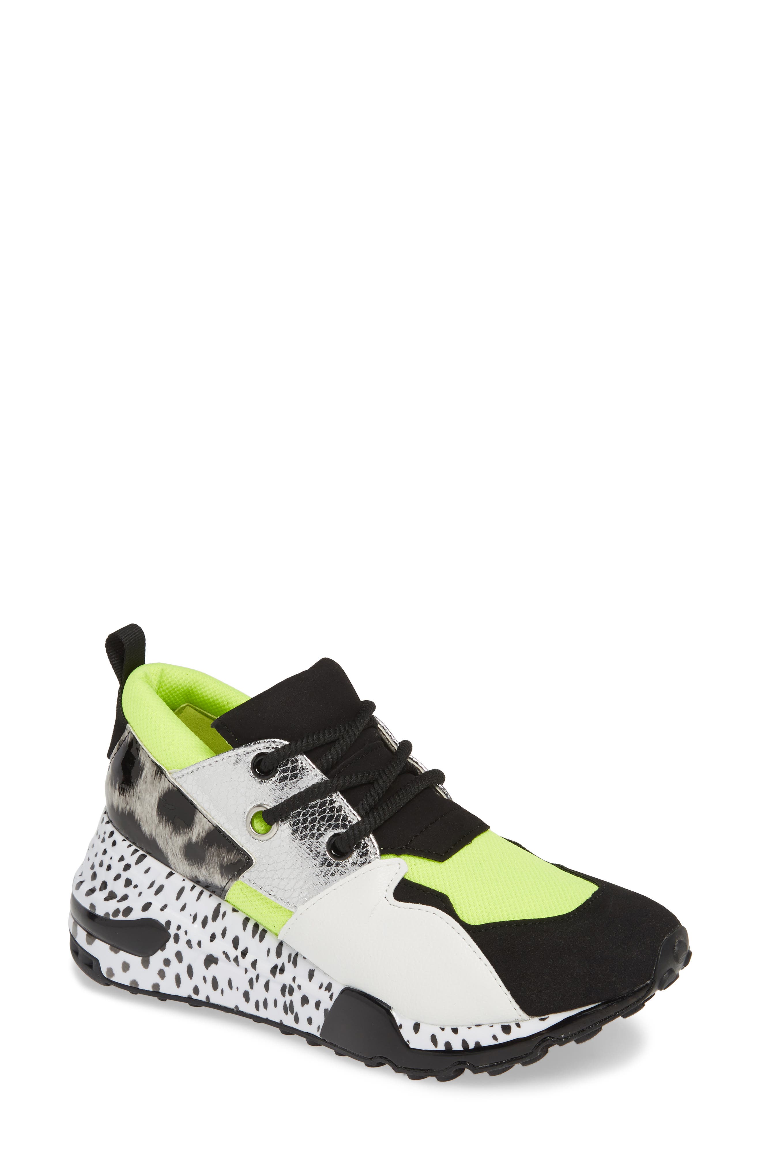 Cliff Sneaker, Main, color, NEON GREEN