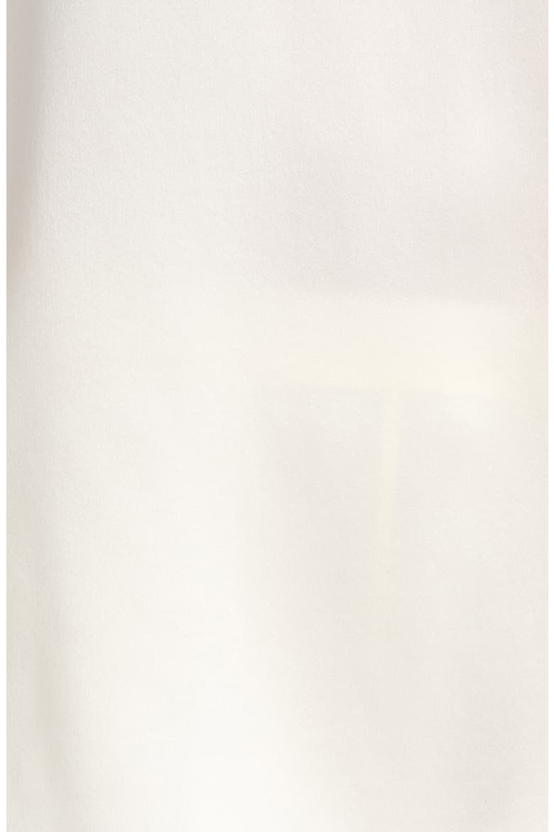 Washable Silk Short Pajamas, Alternate, color, TRANQUIL WHITE