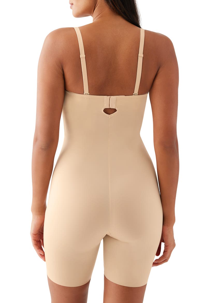 Red Carpet™ All in One Thigh Shaper Bodysuit, Alternate, color, SAND