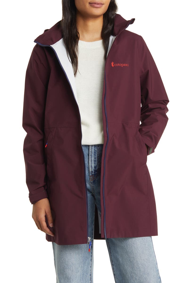 Cotopaxi Cielo Waterproof Trench Coat, Alternate, color, 
