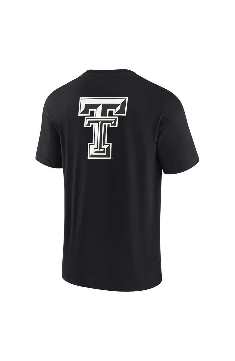 Fanatics Signature Unisex Fanatics Signature Black Texas Tech Red Raiders Elements Super Soft Short Sleeve T-Shirt, Alternate, color, Black