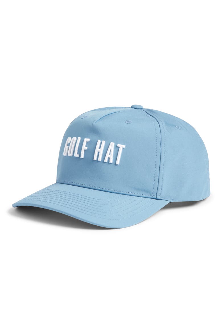 Golf Hat Hat, Main, color, BLUESTONE