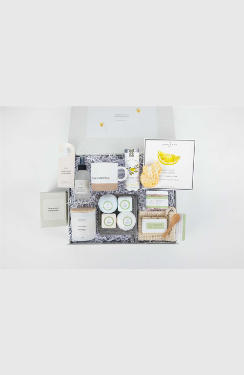 Lizush Get Well Gift Basket All Natural Care Package In Assorted