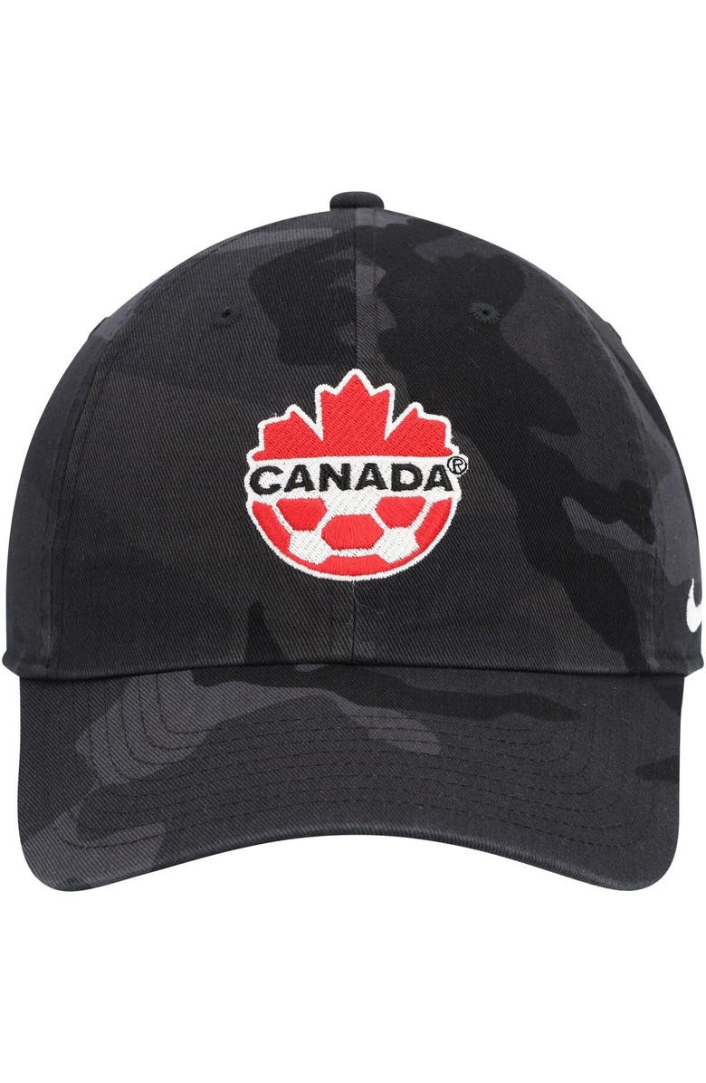 Nike Men's Nike Camo Canada Soccer Campus Adjustable Hat, Alternate, color, Camo