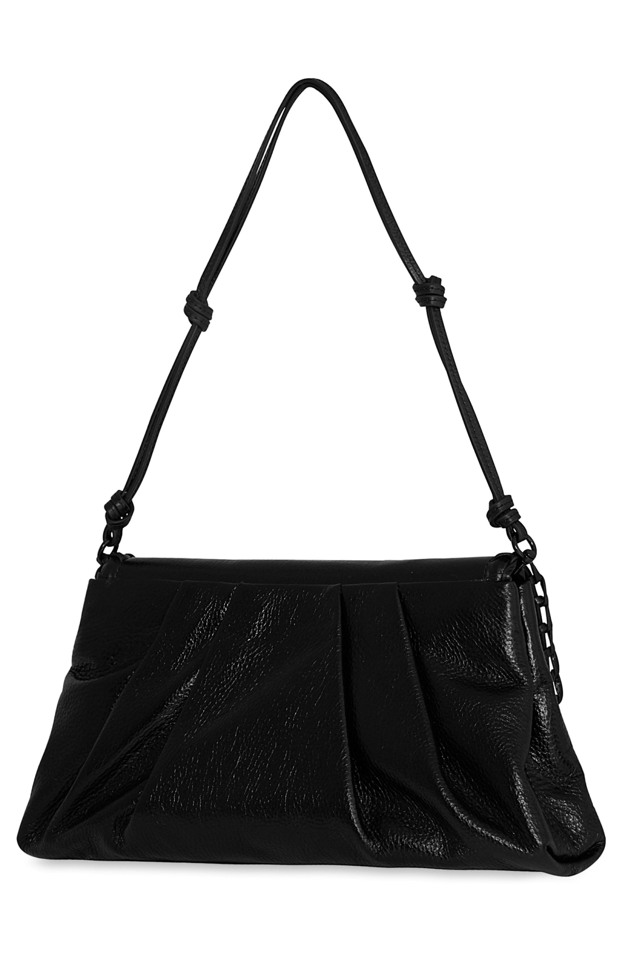 Rebecca Minkoff Soho Shoulder Bag, Alternate, color, Black