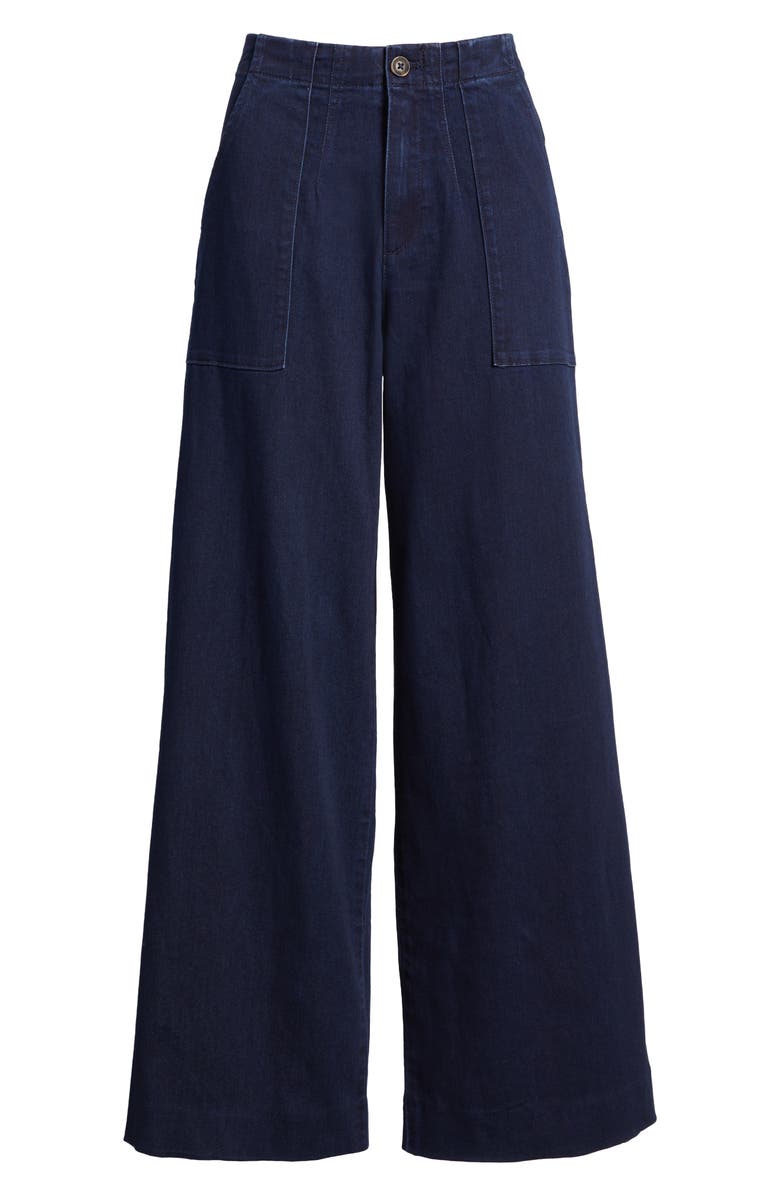 DO by Dee Ocleppo Utility Wide Leg Jeans, Alternate, color, 