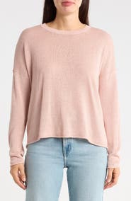 Eileen Fisher Organic Linen & Organic Cotton Sweater