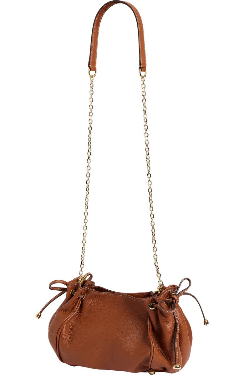 GERARD DAREL Le Mini 24 Shoulder Drawstring Pouch Bag, Alternate, color, Tan