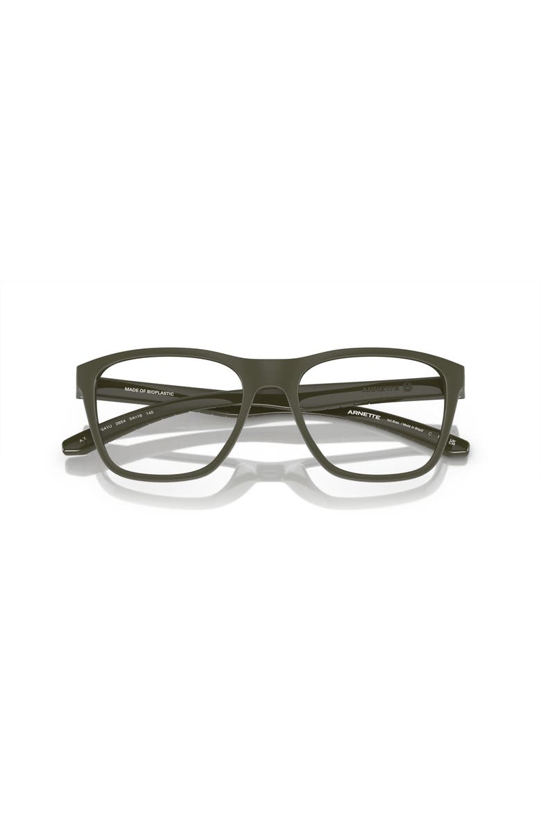 ARNETTE 54mm Square optical glasses, Alternate, color, Green