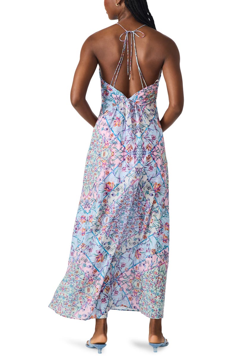 Steve Madden Brianna Print Sleeveless Maxi Dress, Alternate, color, 