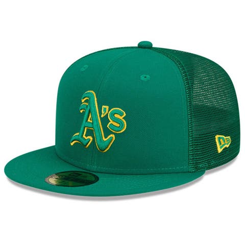 Men's New Era  Green Oakland Athletics 2023 Batting Practice 59FIFTY Fitted Hat