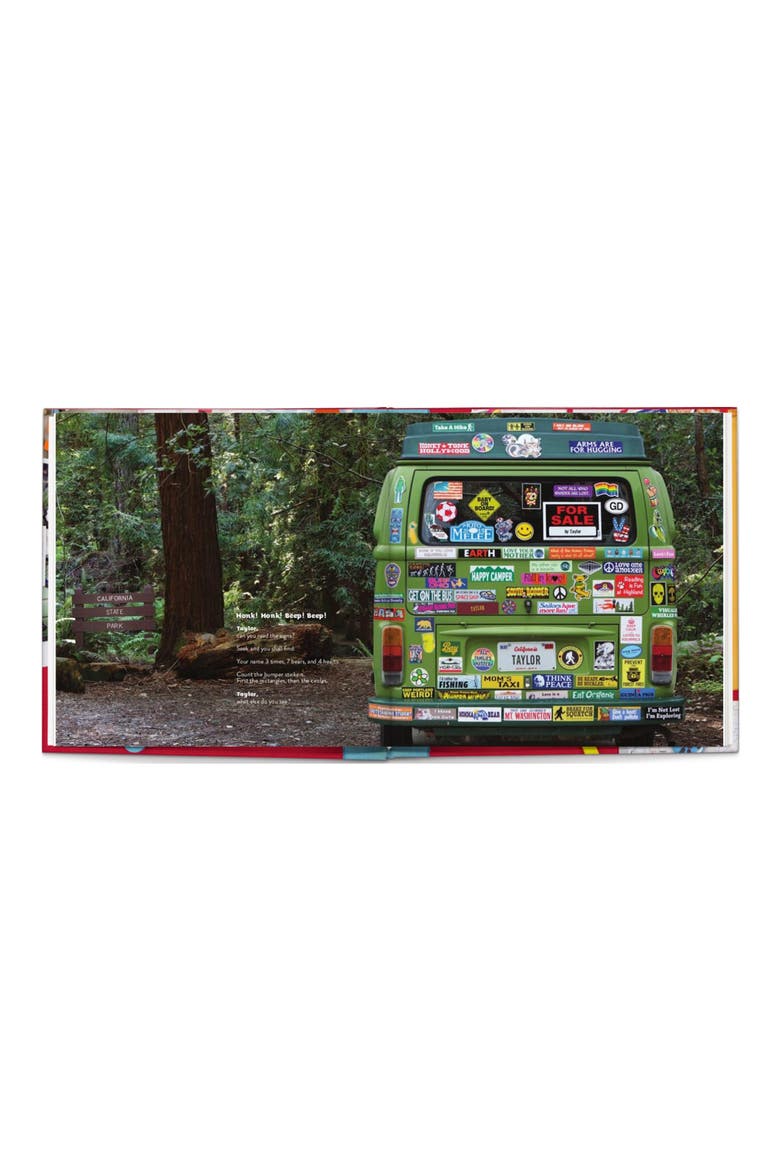 'Find Me!' Personalized Finder Book, Alternate, color, RED