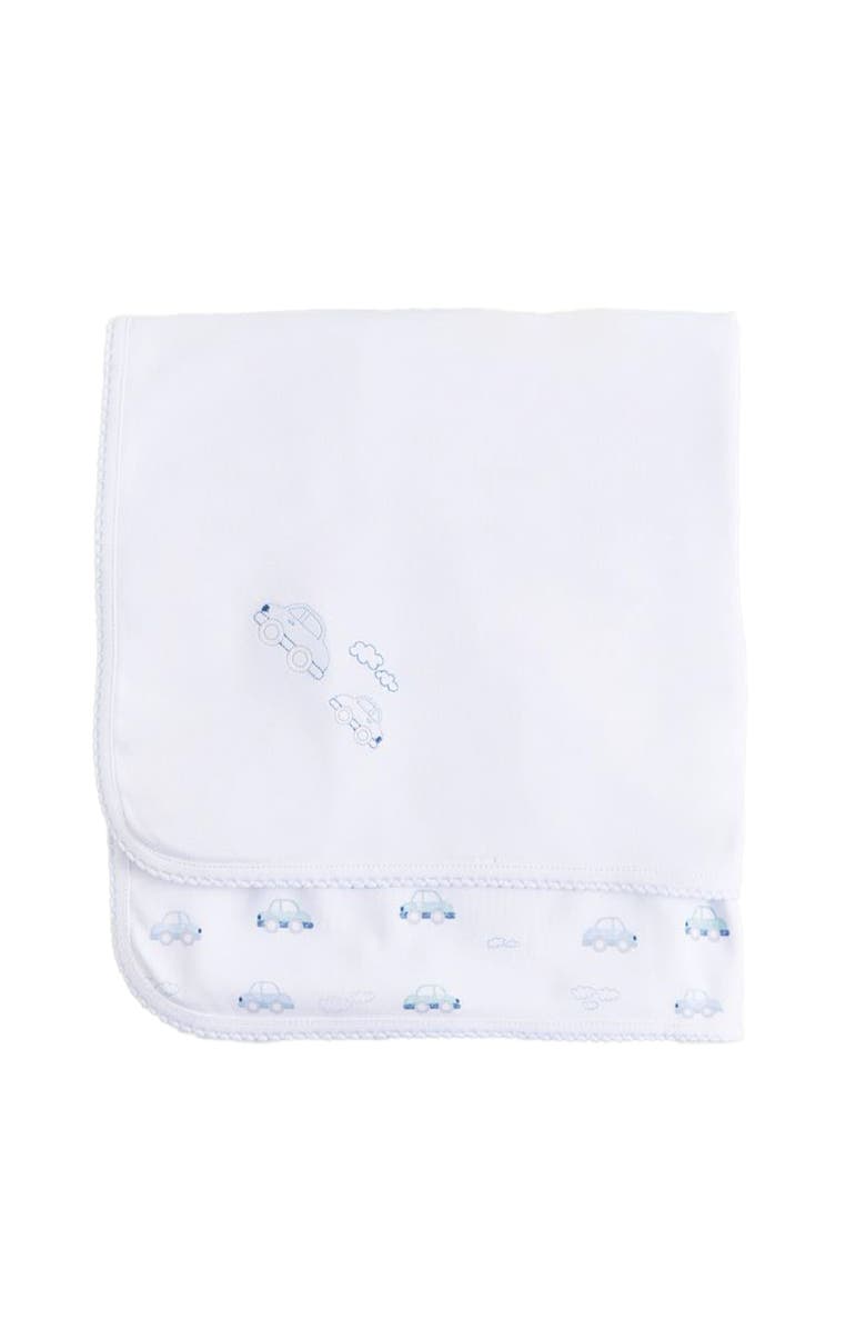 Babycottons Premium Peruvian Pima Cotton Otto Receiving Blanket For Infant, Main, color, 