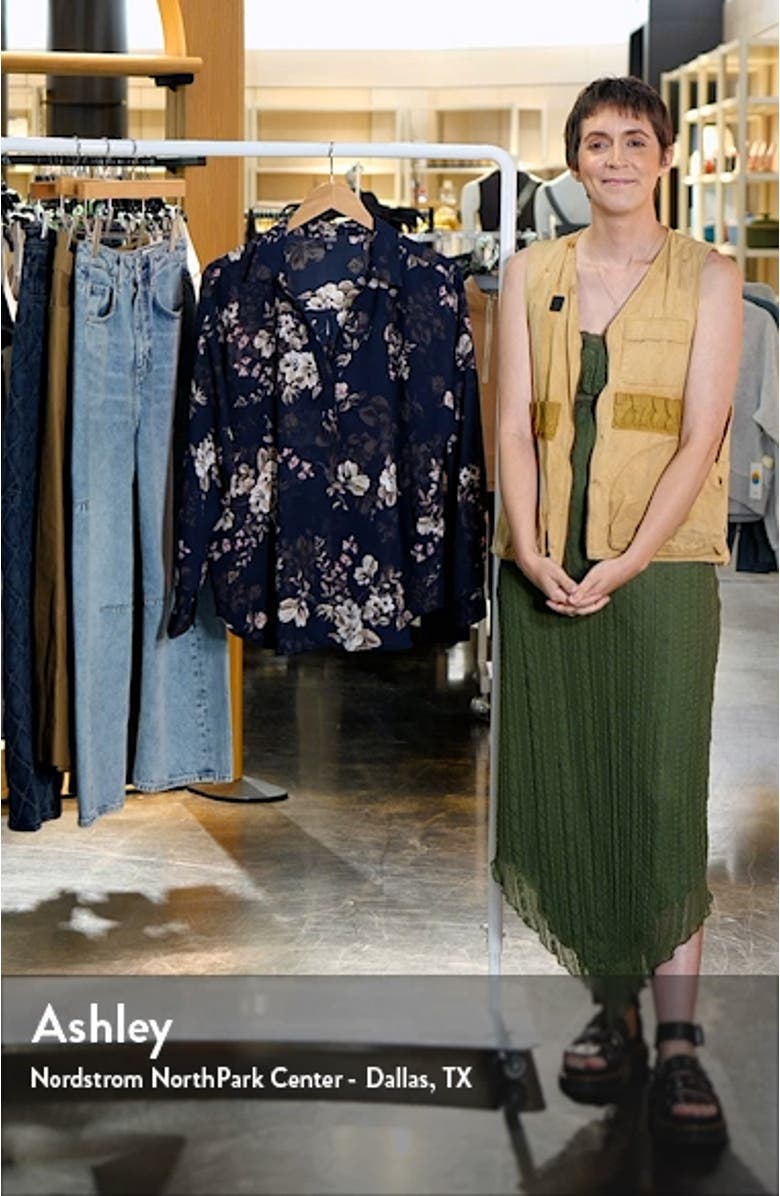 Becky Recycled Polyester Georgette Blouse, sales video thumbnail