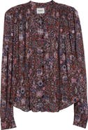 Isabel Marant Étoile Noeline Long Sleeve Button-Up Shirt
