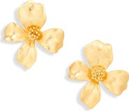 Shashi Fiorina Floral Stud Earrings