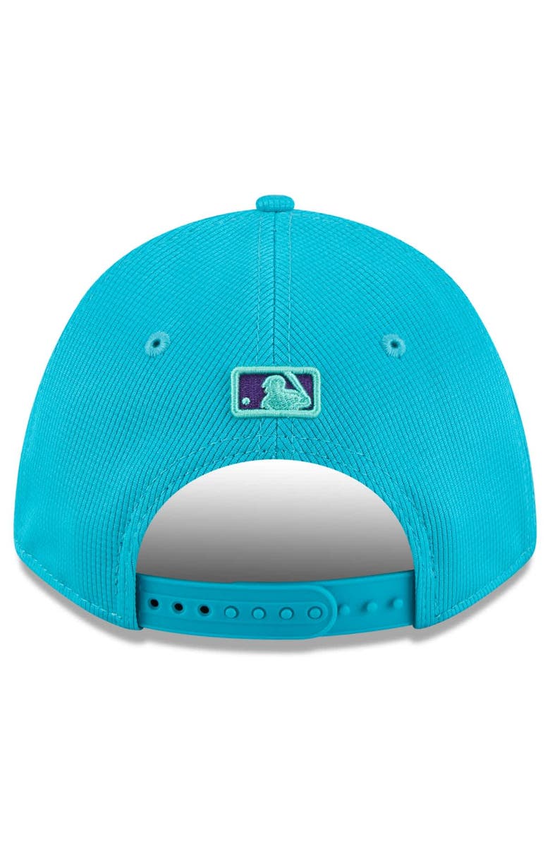 New Era Men's New Era  Teal/Purple Arizona Diamondbacks 2025 City Connect Batting Practice M-Crown 9FORTY Adjustable Hat, Alternate, color, Teal