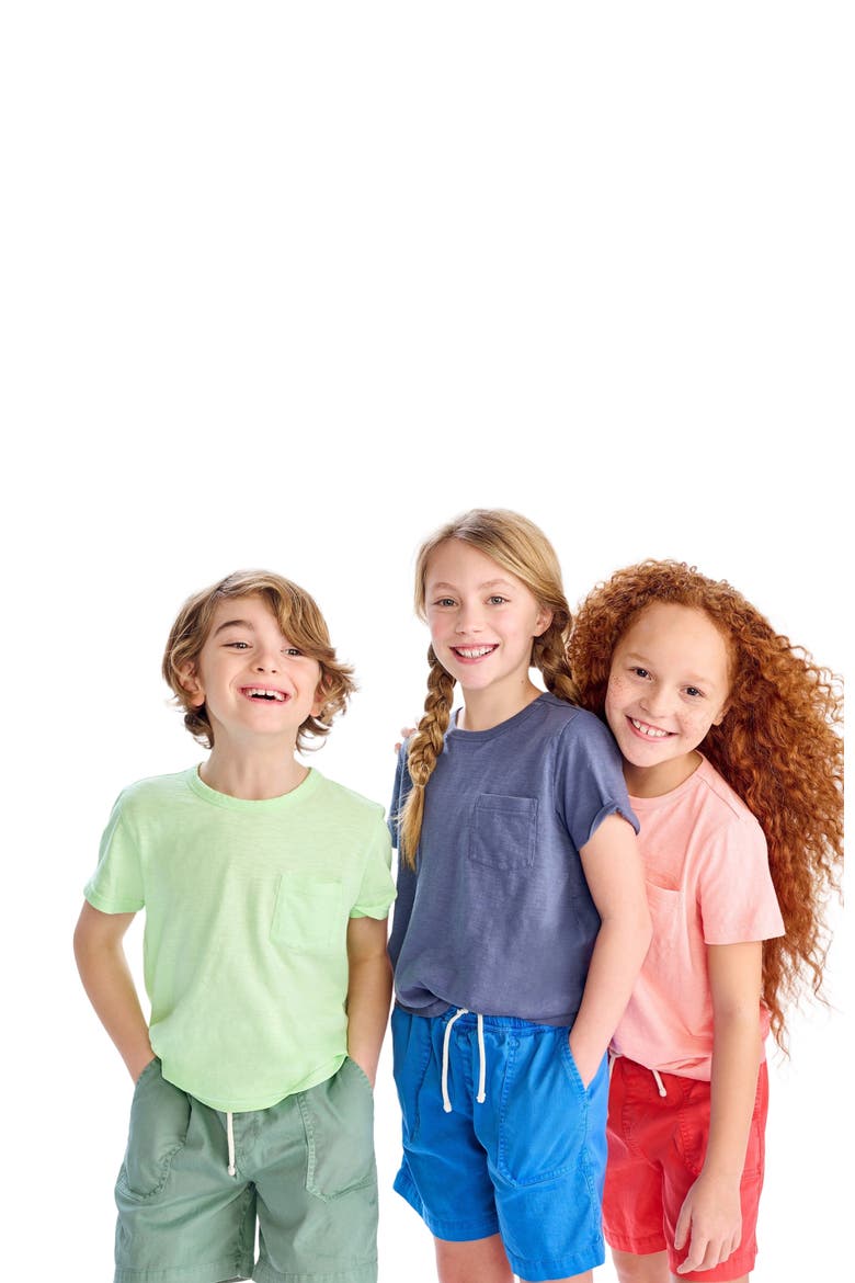 Kids Pocket Tee, Alternate, color, Sunwashed Navy