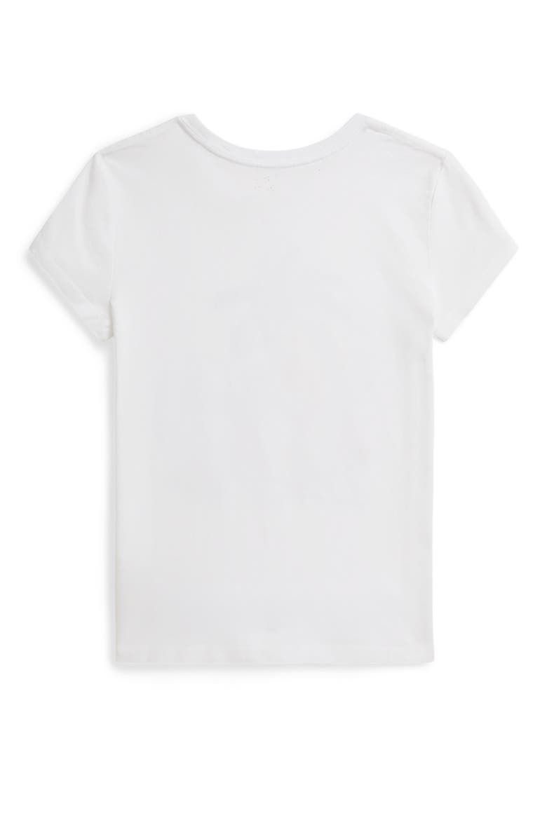 Kids' Polo Bear Graphic T-Shirt, Alternate, color, WHITE