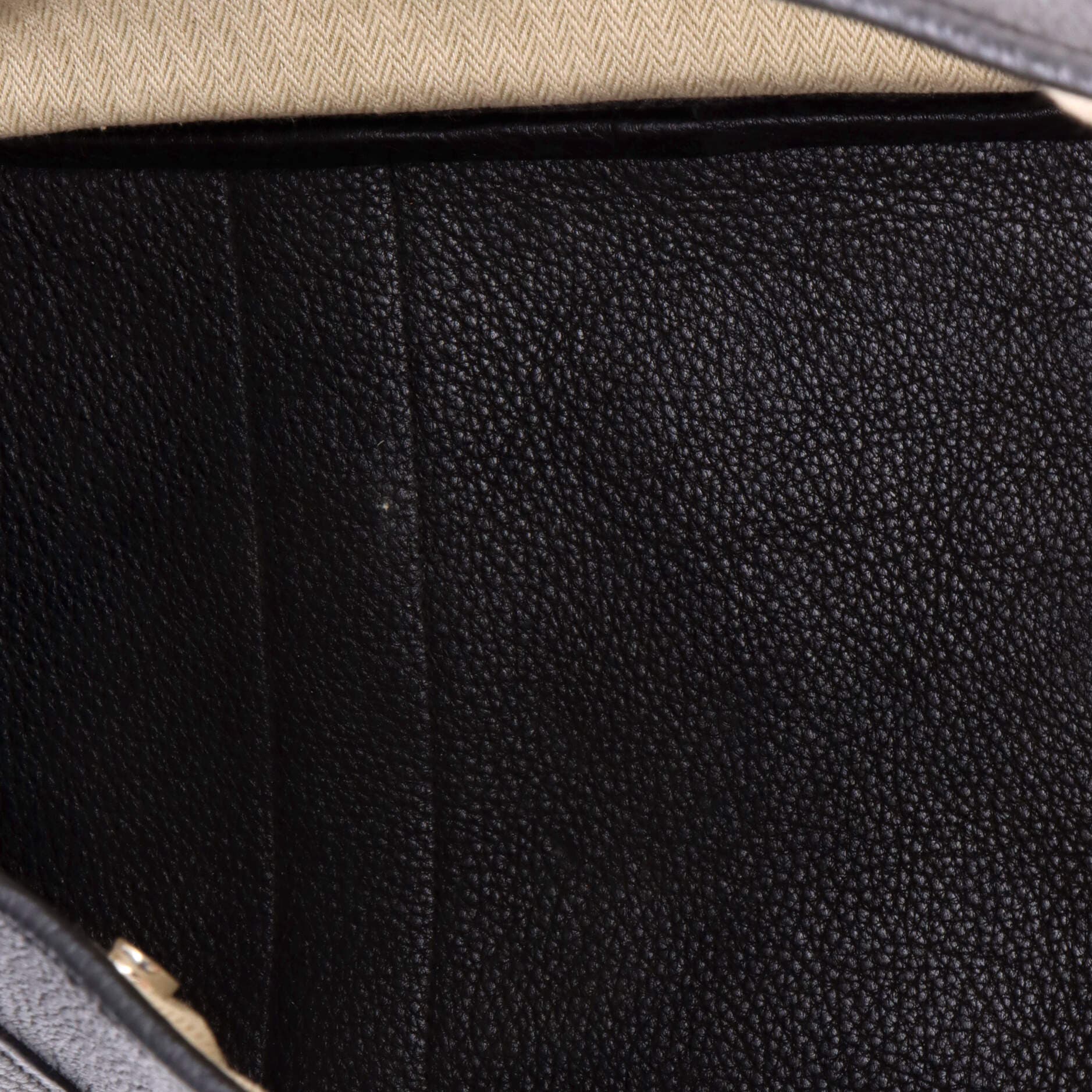 Pre-Owned Hermes Garden Party Tote Leather 36, Alternate, color, Noir