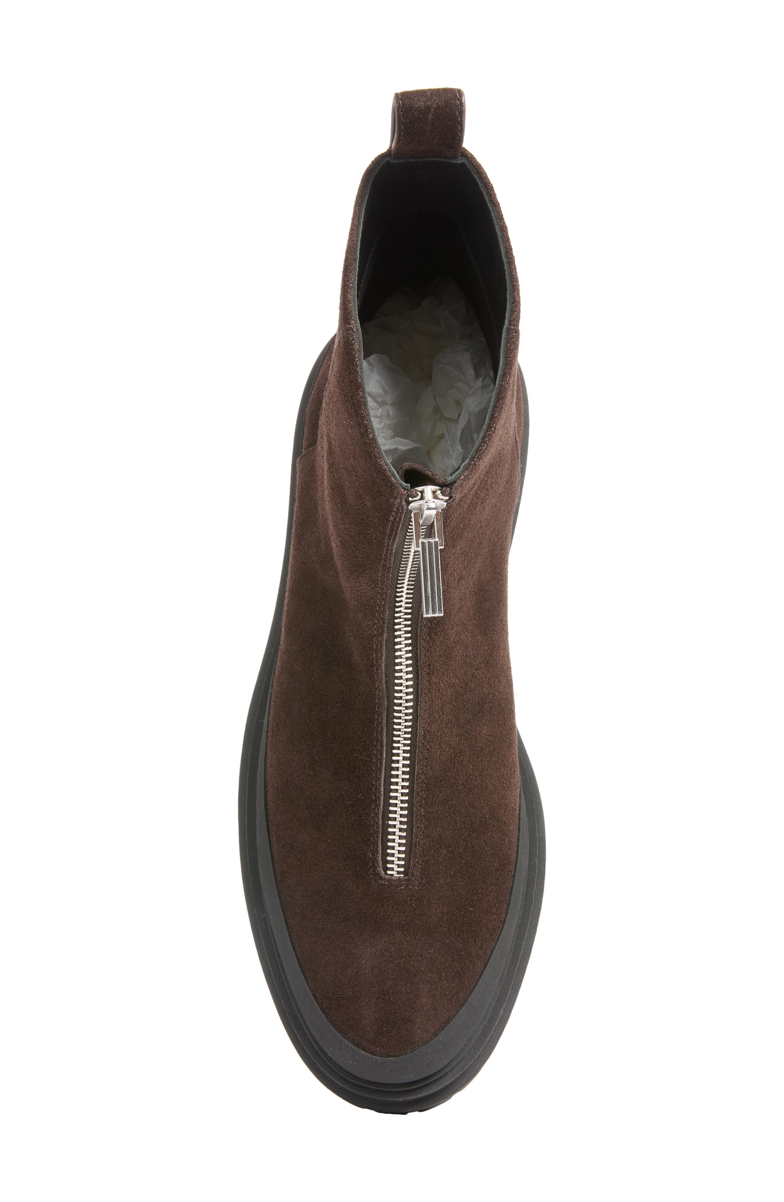 Bedford Leather Zip Boot, Alternate, color, DCC SUEDE