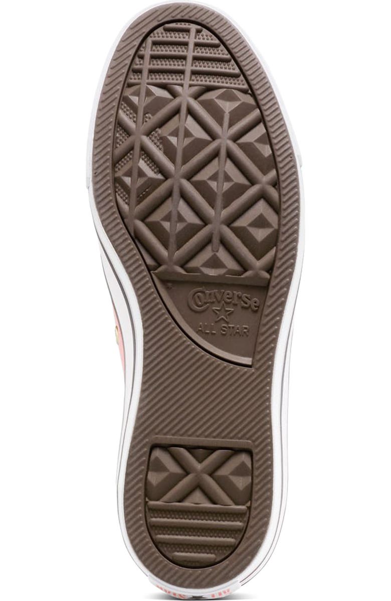 Converse Chuck Taylor<sup>®</sup> All Star<sup>®</sup> Lift High Top Sneaker, Alternate, color, Watermelon Pink/ White/ Gold